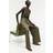 H&M Ladies Green Tie-belt jumpsuit