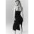 H&M Ladies Black Ribbed pencil skirt