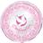 Unique Text & Theme Balloons Radiant Cross Confirmation Pink