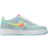 Nike Air Force 1 GS - Glacier Blue/Light Lemon Twist/Aquarius Blue/Total Orange