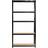 Rhino Racking 5 Tier Black Shelving System 90x180cm