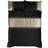 Rapport Capri Duvet Cover Black, Gold (200x200cm)