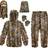 Flemye XL/2XL Lightweight Camouflage Hunting Suit With Hood Stay Hidden And Comfortable During Your Hunt