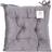 Velvet Chair Cushions Grey (40x40cm)