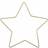 Trimits Star Gold Decoration 20cm