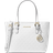 Michael Kors Jet Set Travel Extra Small Logo Top Zip Tote Bag - Optic White