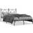 vidaXL Metal Bed Frame with Headboard Small Double