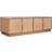 Home ESPRIT Rattan Oak Natural TV Bench 103.4x46.4cm