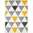 Loomed Diamond Geometric Yellow, Grey 280x365cm