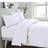 Sleepdown Super Soft Bed Sheet White (200x182cm)