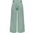 Only Wide Trousers - Grey/Chinois Green