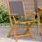 vidaXL 2 Garden Dining Chair