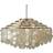 Verpan Fun Pearl White/Brass Pendellampa ∅ 70cm
