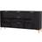 Creative Furniture Luxury Modern Black High Gloss/Gold Sideboard 140x80cm