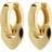 Pilgrim Iokaste Chunky Hoops - Gold