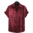 Shein Manfinity RSRT Men Floral Jacquard Button Up Satin Shirt