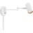 Markslöjd Costilla White Flex/ Satin Nickel Vægarmatur