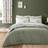 Dunelm Pippa Bedspread Sage Duvet Cover Green (235x235cm)