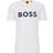 HUGO BOSS Thinking Rubber Print Logo Jersey T-shirt - White