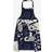 Marimekko Unikko Kollaasi Apron Blue, Beige (85x84cm)