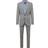 HUGO BOSS Henry Getlin232X Slimfit Suit - Grey