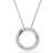 Swarovski Dextera Pavé Crystal Necklace - Silver