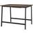 IKEA Mittzon Walnut Veneer/Black Småbord 108x140cm