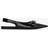 Givenchy Voyou Slingback Slippers - Black