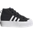 Adidas Kid's Nizza Platform Mid Shoes - Core Black/Cloud White/Core Black