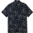 Ted Baker Cavu Short Sleeve Printed Cotton Shirt - Navy