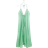 River Island Embellished Plunge Beach Maxi Dress - Green