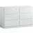 Luxury Life Carlton Gloss White Chest of Drawer 120x77cm