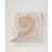 Lexington Seashell Kuddöverdrag Beige, Vit (50x50cm)
