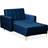 Beliani Toomey Blue Armchair 83cm