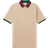 Gucci Logo Embroidered Stretch Piqué Polo Shirt - Beige