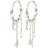 Pilgrim Arlet Recycled Earrings Silverplated Dam Örhängen one