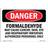 SignMission Osha Danger Formaldehyde May Cause Cancer Sign 12"x18"x0.1"