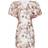 Neo Noir Sika Brocade Print Dress - Cream