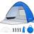 Glymnis Pop Up UV Protection Beach Tent Small for 1-2 Person