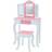 Teamson Kids Gisele Sminkbord med Pall Dots