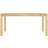 vidaXL Panama Natural Matbord 80x160cm