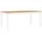 vidaXL 4005710 White Spisebord 90x180cm