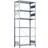 Starter Boltless Storage Rack Silver Hyllsystem 100x250cm