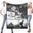 Customised Blankets Black, White (120x80cm)