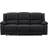 Venture Home Singapore Black Sofa 218cm 3 personers