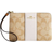 Coach Corner Zip Wristlet In Signature Canvas With Stripe - Signature Canvas/Im/Light Khaki/Chalk Lt Saddle