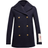 GOLDEN GOOSE Heraldic Buttons Coats - Dark Blue Peacoat