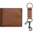Coach Boxed 3 In 1 Wallet Gift Set - Dark Saddle