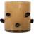 Byon Arlo Beige Black Candle Holder 15cm