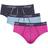 Sloggi Men Start Midi Briefs - Red/Light Combination